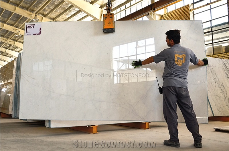 Venus White Marble Tiles & Slabs