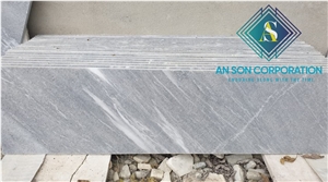 Grey Marble Steps & Risers For Home Decoration
