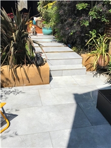 Grey - Sandblasted - Walkthrough - Garden Paving
