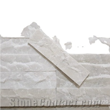 Pure White Split Stone Packing In Carton Box