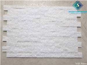 White Marble Z Type Cultured Wall Panel