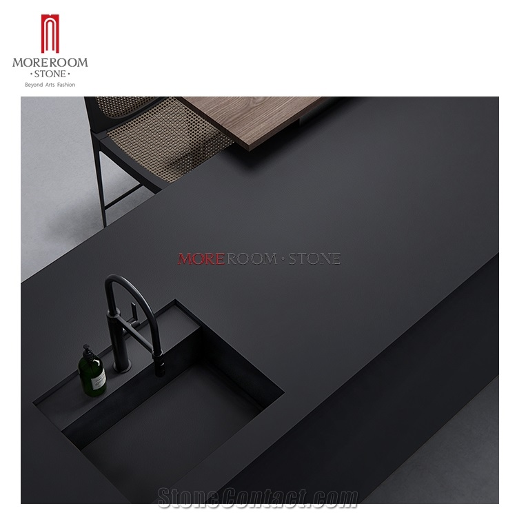 Grey Marble Look Big Size Sintered Stone Slab Countertops