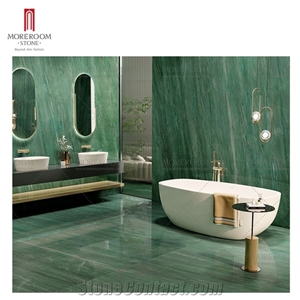 Royal Green Jade Marble 3200*1600 Porcelain Countertop