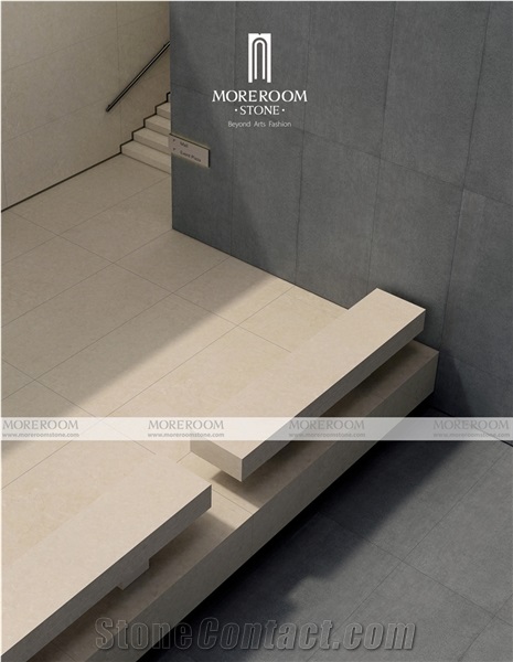 White Wood Grain Exterior Wall Tiles Sintered Stone