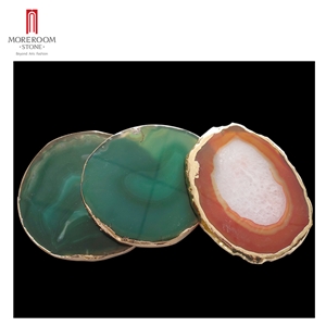 Yellow Semi Precious Stone Jewelry Tray