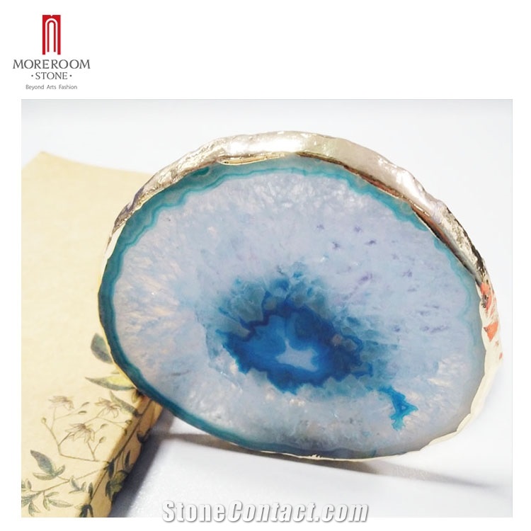 Yellow Semi Precious Stone Jewelry Tray