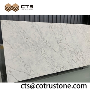 Artificial Calacatta Quartz Veins Marble Look