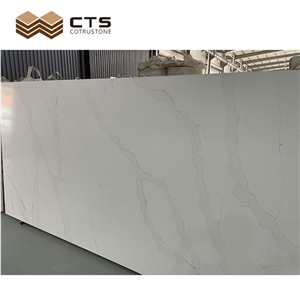 Calacatta Gold White Artificial Quartz Stone Slabs