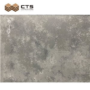 Fancy Grey Veins Quartz Factory Supply Flooring