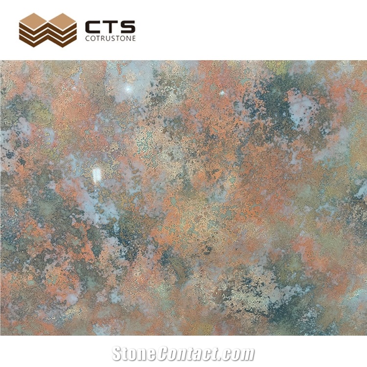 Mix Color Red Basic Artificial Veins Quartz