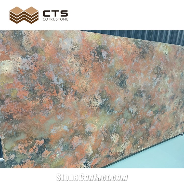 Mix Color Red Basic Artificial Veins Quartz