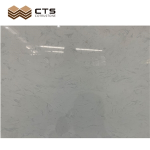 Pure White Quartz With Small Vins Crush Resistance