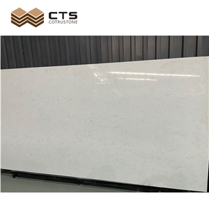 Pure White Quartz With Small Vins Crush Resistance