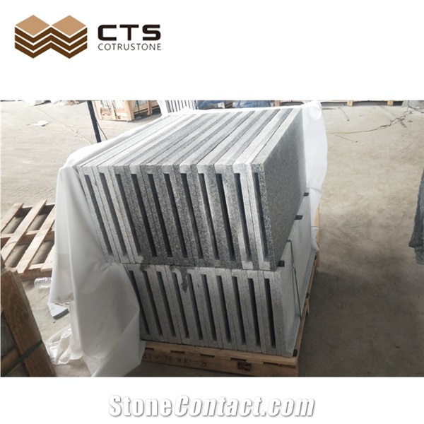 G603 China Granite Flamed Swiming Pool Coping Tiles Grey