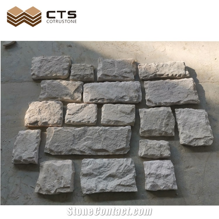 Limestone Loose Stone Veneer For Wall Decorating