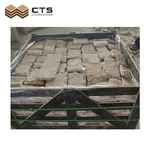 Limestone Loose Stone Veneer For Wall Decorating