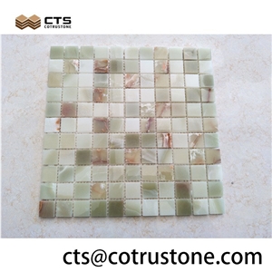 Mosaic Green Onxy Tiles