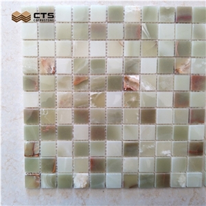 Mosaic Green Onxy Tiles