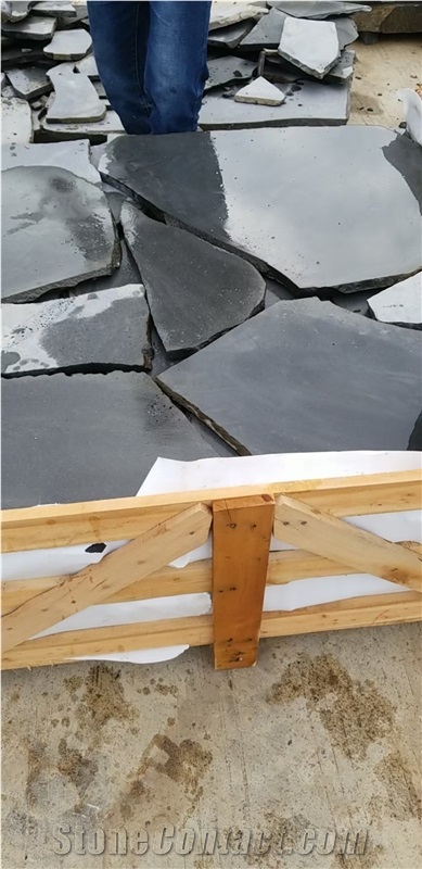 Andesite Sawn Cut Split Edge Crazy Paver Flagstone