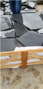 Andesite Sawn Cut Split Edge Crazy Paver Flagstone