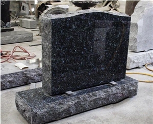 Black Granite Tombstone , Black Gravestone