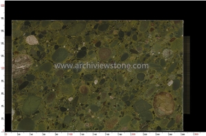 Exotic Twister Green Granite Slabs