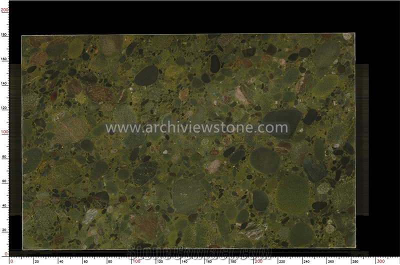 Exotic Twister Green Granite Slabs