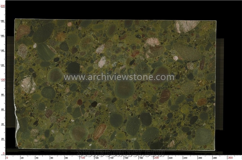 Exotic Twister Green Granite Slabs