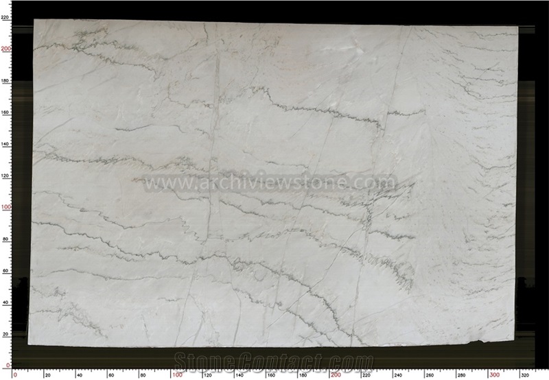 High Polished White Quartzite White Macaubas Quartzite