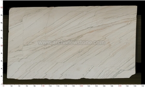 High Polished White Quartzite White Macaubas Quartzite