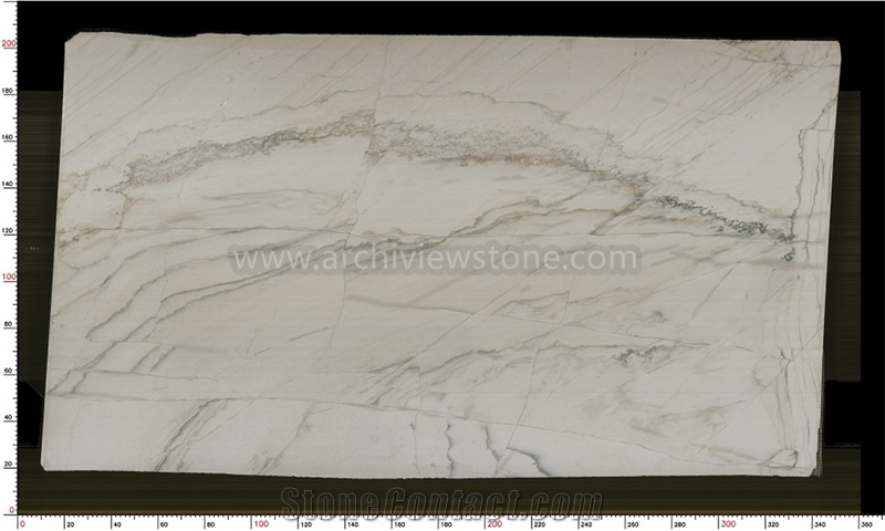 High Polished White Quartzite White Macaubas Quartzite