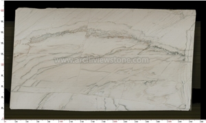 High Polished White Quartzite White Macaubas Quartzite