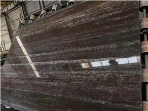 Iran Narcisse Black Travertine Slabs