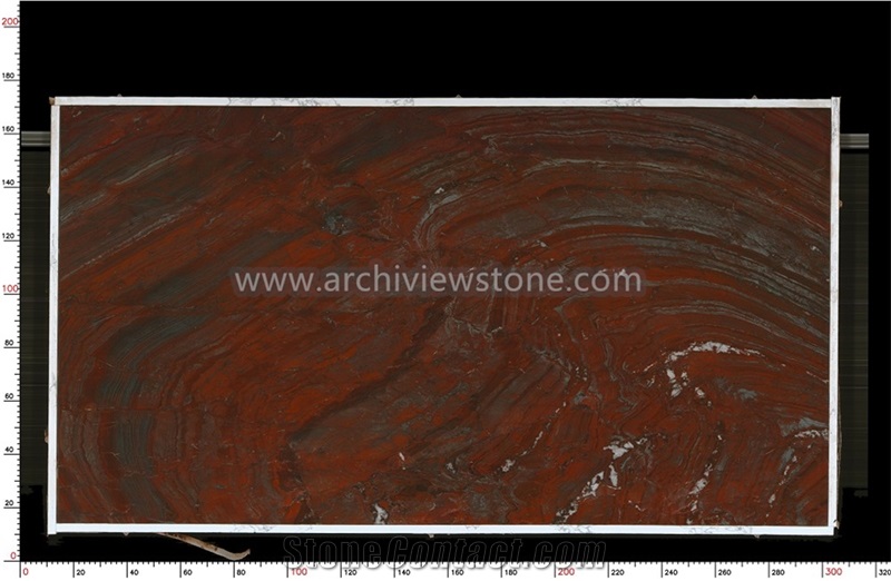Magma Iron Red Granite Slabs
