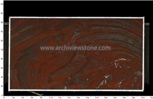Magma Iron Red Granite Slabs