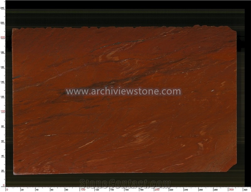 Polished Red Quartzite Rhodium Quartzite Slabs