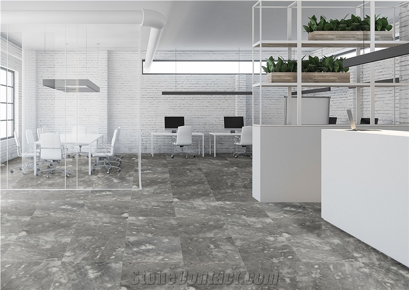 Afyon Silver Marble Tiles, Slabs, Polished