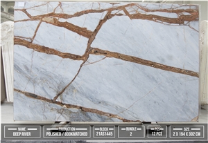 Deep River Marble Slabs, Tiles