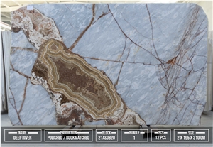 Deep River Marble Slabs, Tiles