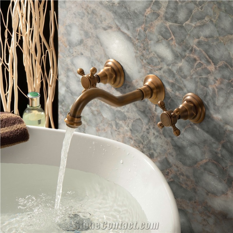 Forest Gray Marble Slabs, Tiles