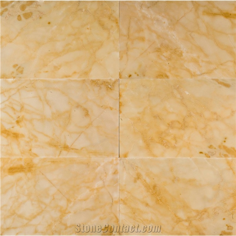 Giallo Imperial Marble Slabs, Tiles