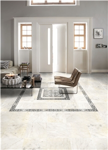 Topaz White Marble Slabs, Tiles