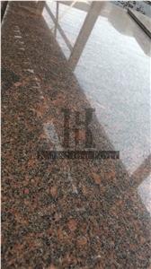 Rosa Hoody Dark Red Granite Slabs & Tiles