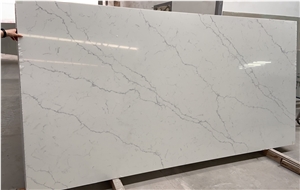 Big Slab Calacatta White Quartz Slab