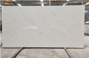 Big Slab Calacatta White Quartz Slab