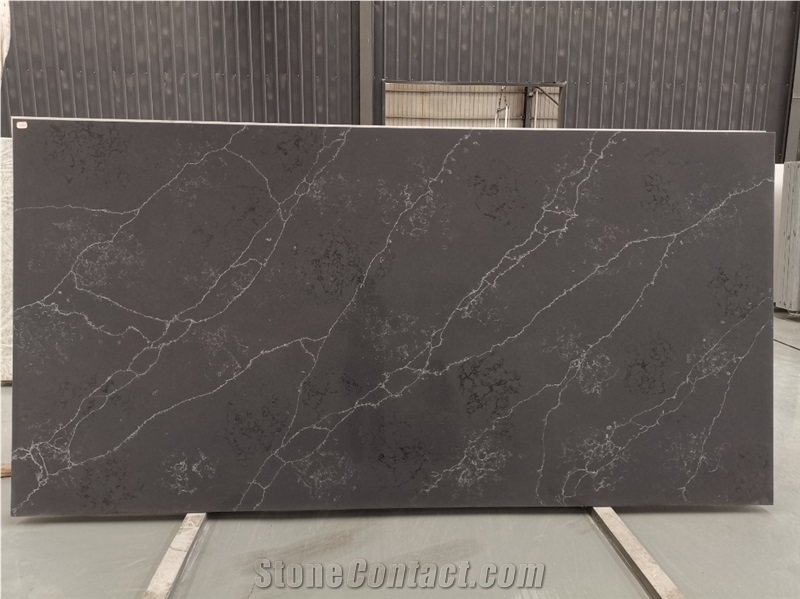 Big Slab Calacatta White Quartz Slab