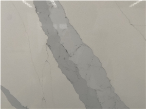 Solid Surface Slabs With Blue Grey Mountain Veins