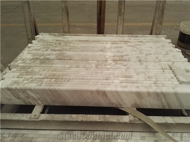 Greece Quarry Export Volakas White Marble Slabs