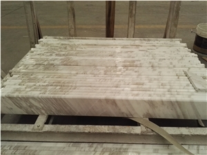 Greece Quarry Export Volakas White Marble Slabs