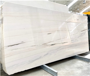 Bianco Lasa Covelano Marble Slabs